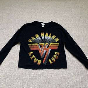 Girls size 11/12 Forever 21 Van Halen shirt